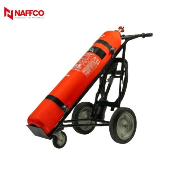CO₂ Fire Extinguisher 25 Kg NAFFCO UAE Price in Pakistan | Mobile Carbon Dioxide Fire Extinguisher