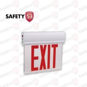 Safety 53 Exit Light Hanging