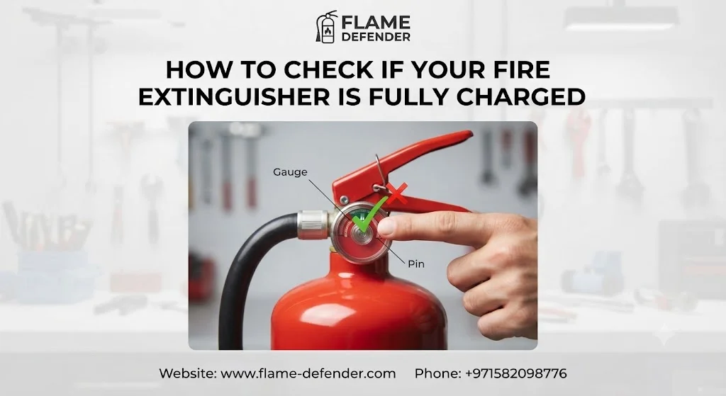 How to Check if Your Fire Extinguisher Is Fully Charged