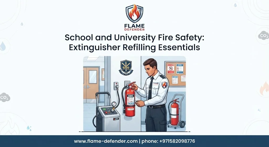 School and University Fire Safety: Extinguisher Refilling Essentials