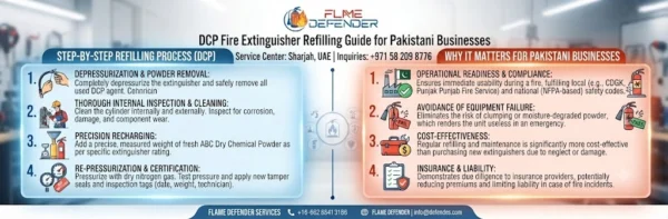 DCP Fire Extinguisher Refilling Guide for Pakistani Businesses