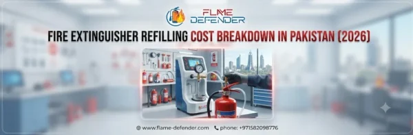 Fire Extinguisher Refilling Cost Breakdown in Pakistan (2026)