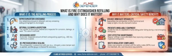 What Is Fire Extinguisher Refilling and Why Does It Matter?