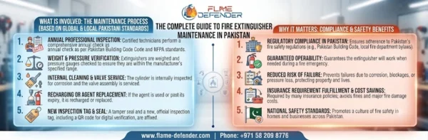 The Complete Guide to Fire Extinguisher Maintenance in Pakistan