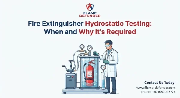 Fire Extinguisher Hydrostatic Testing: When and Why It's Required