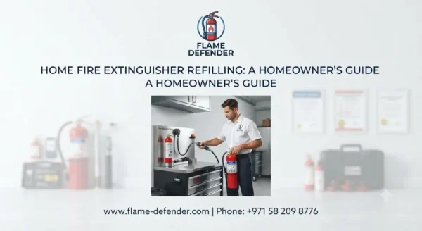 Home Fire Extinguisher Refilling: A Homeowner's Guide