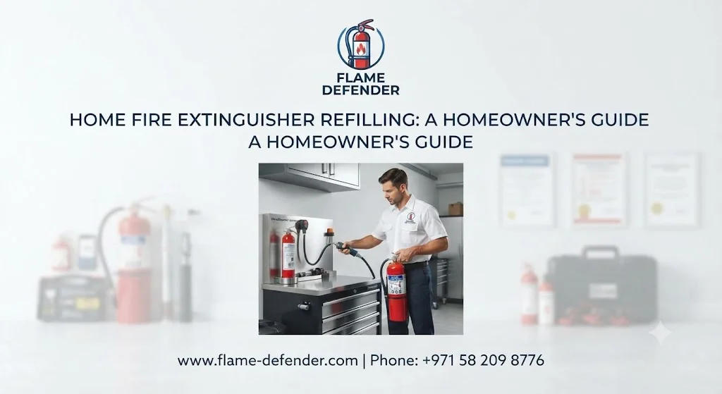 Home Fire Extinguisher Refilling: A Homeowner's Guide