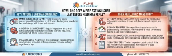 How Long Does a Fire Extinguisher Last Before Needing a Refill?