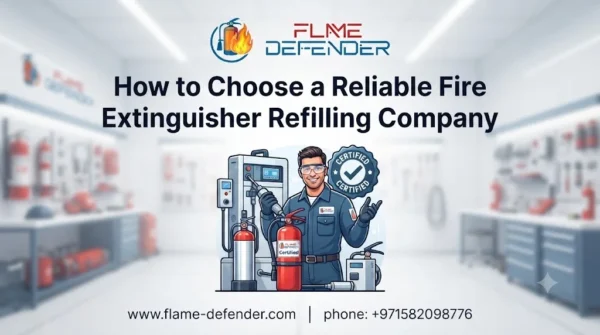 How to Choose a Reliable Fire Extinguisher Refilling Company