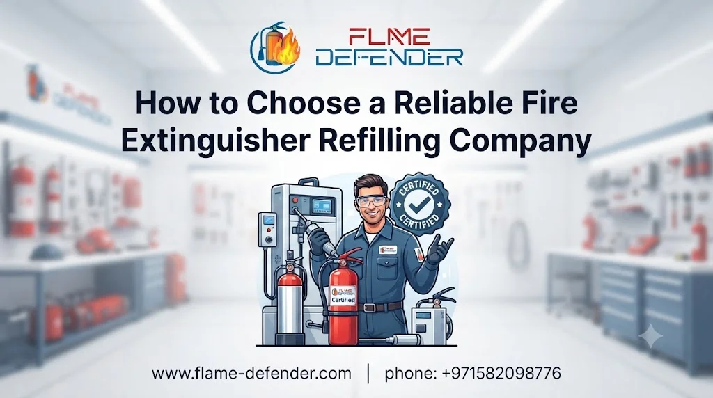 How to Choose a Reliable Fire Extinguisher Refilling Company