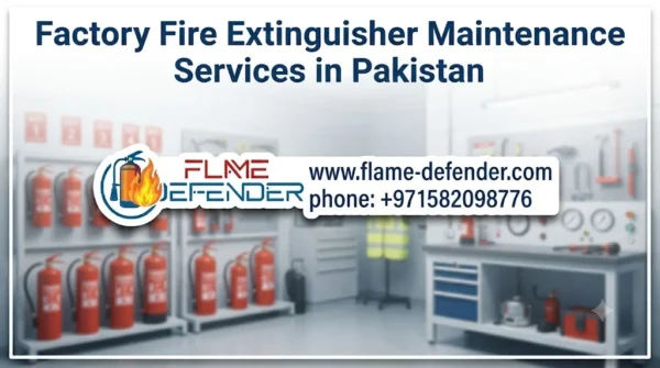 fire extinguisher refilling in Pakistan